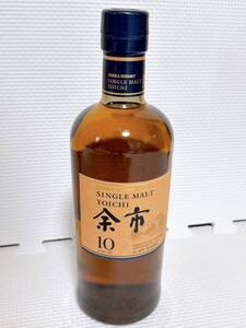 ★未開栓 NIKKA ニッカ シングルモルト 余市 10年 ウイスキー 700ml 45％