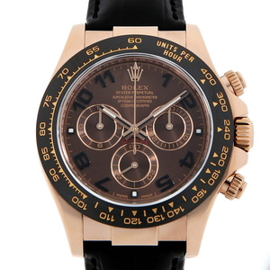 ロレックス コスモグラフ デイトナ 116515LN チョコレートブラウン アラビア ランダム番 中古 メンズ 腕時計