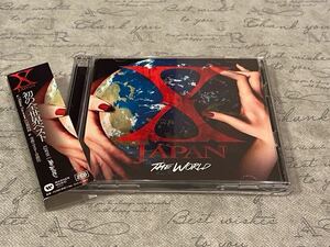 X JAPAN エックスジャパン　全世界ベストアルバム『THE WORLD』　2CD USED