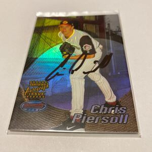 Chris Piersoll RC 2002 Bowman’s Best RC auto