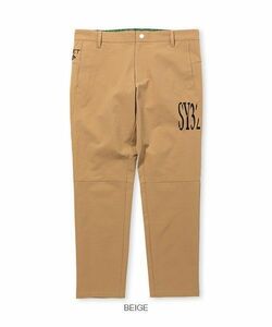 未使用　SY32　ゴルフ　パンツ　ビッグロゴ　SYG2233　BEIGE　サイズXL　メンズ