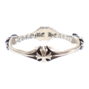 CHROME HEARTS クロムハーツ PLUS AND BONE RING プラスアンドボーン シルバーリング 【国内ギャランティコピー付き】