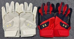 UNDER ARMOUR 秋冬NEWMODEL 新品未使用 UAハーパー プロ バッティンググローブ２セット