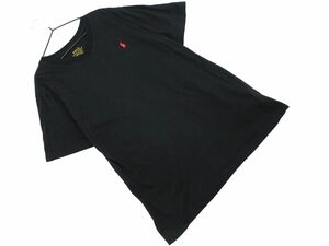 ネコポスOK POLO RALPH LAUREN ポロ ラルフローレン Vネック ポニー 刺繍 Tシャツ 160cm 黒 ■◆ ☆ egb9 子供服