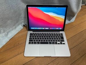 24-0097 ジャンク MacBook Pro (Retina,13-inch, Early 2015) A1502 Intel Core i5 2.7GHz メモリ 8GB SSD 121GB