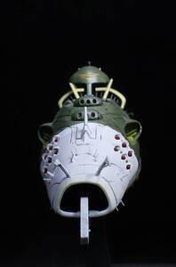 宇宙戦艦ヤマト2199 1/1000 ガミラス軍 ガイデロール級 航宙戦艦 制作完成品