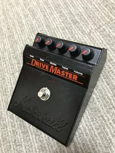 【希少】Marshall Drive Master MADE IN ENGLAND 初期シリアル マーシャル名機 ガバナー ビンテージ　ドライブマスター　Guv’nor England