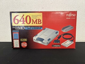 A2　FUJITSU　富士通パーソナルズ　FMO-640W2　640MB　MOドライブ　通電確認済み　元箱付き　現状品