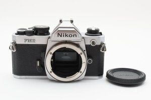 ★良品　動作確認済★ NIKON ニコン NEW FM2 シルバー　フィルムカメラ　モルト新品交換済 防湿庫管理　#B344