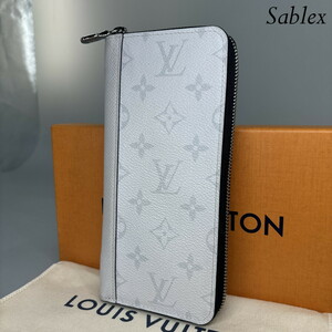 1円【未使用級/RFID】LOUIS VUITTON ルイヴィトン タイガラマ ジッピーウォレット ヴェルティカル M31078 メンズ ラウンドファスナー長財布