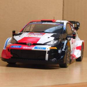 1/18 トヨタ GRヤリス Rally1 2023フィンランドラリー優勝 #33 E.Evans/S.Martin ixo製