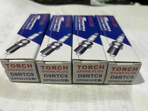 ★TORCH(トーチ) D8RTC9(DPR8EA9互換)　4本　DPR8EA-9　互換　プラグ★　