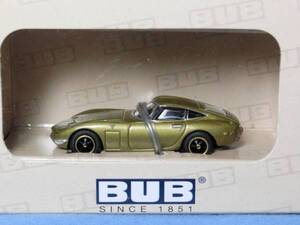 ★☆【BUB】1/87 トヨタ 2000GT ゴールド Japan-Edition 2008 ☆★