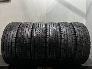 DUNLOP LT03 205/70R17.5 115/113L LT 17.5インチ ライトトラック用 スタッドレス 6本 23年製 ダイナ エルフ キャンター等　(KTI211)