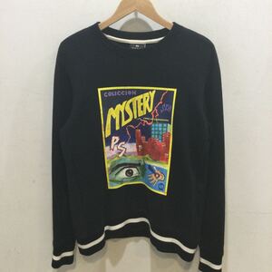 Paul Smith ポールスミス PF-9K＊8379 MYSTERY BOOK COVER sweatshirt ミステリーブックカバー スウェット ブラック Sサイズ 632068