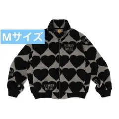 HUMAN MADE Heart Fleece Jacket "Black"