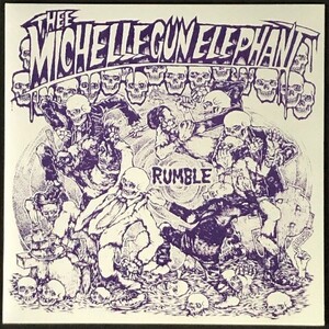 ☆ミッシェル・ガン・エレファント Thee Michelle Gun Elephant 「RUMBLE」 完全生産限定盤 アナログ・レコード LP盤 新品 未使用