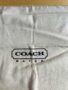 コーチ / COACH●時計・お手入れ用の布・クロス●30×23.5cm●ギフト・プレゼント・ラッピング