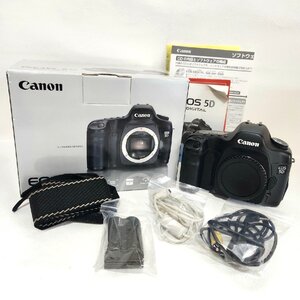 【ジャンク】Canon キャノン EOS5D デジタル一眼レフカメラ 約1280万画素 35mmフルサイズ ピクチャースタイル 撮影 写真 動作未確認 HMY