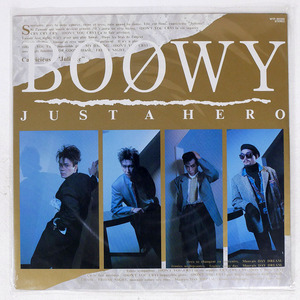 見本盤 国内盤 BOOWY/ジャスト・ア・ヒーロー/EASTWORLD WTP90389