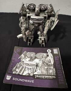 Transformers - DOTM - Studio Series - Deluxe Class - Soundwave (Extra Weapons) 海外 即決