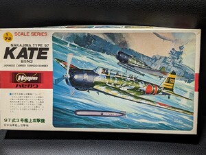 ハセガワ 1/72 日本海軍 艦上攻撃機　中島　B5N2 ９７式３号艦上攻撃機　　97艦攻12型　空母赤城飛行隊長　淵田中佐機　ジャンク