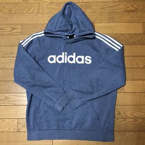 adidas MEN’S HOODIE size-2XO(着丈79身幅61) 中古(美品) NCNR