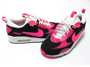 NIKE W AIR MAX 90 FUTURA ブラック ピンク 25.5cm ナイキ ウィメンズ エアマックス フューチュラ DV7190-101