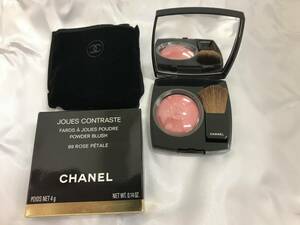 CHANEL シャネル チーク #99 ROSE PETALE/ローズペタル 4g 未使用保管品 #212820-63