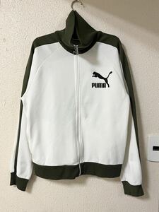 PUMA プーマ ハイネック ロゴデザイン ジャージ トラックジャケット