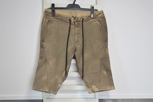 RIP VAN WINKLE リップヴァンウィンクル ARMY SHORTS 黒顔料染め アーミー ショーツ / ショートパンツ サイズ4 未使用