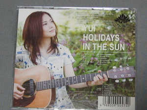K28 YUI HOLIDAYS IN THE SUN 帯付き [CD+DVD]