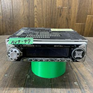 AV7-77 激安 カーステレオ MDプレーヤー Carrozzeria Pioneer MEH-P7700 UAMK017197JP MD FM/AM 通電未確認 ジャンク