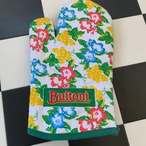 管理B★非売品★BUITONI★アド入ノベルティ★ミトン★鍋つかみ