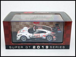 未使用 【絶版】 EBBRO　エブロ　1/43　CRAFTSPORTS MOTUL GT-R No.3　SUPER GT GT500 2019 　クラフトスポーツ　モチュール 【45716】