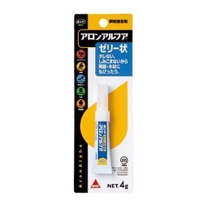 （まとめ買い）コニシ アロンアルファ ゼリー状スリム 4g #31303 00004919 〔5本セット〕