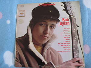 US 2ndOriginal 2eys Stereo黒文字 / Bob Dylan First Album / ゆうパック送料無料