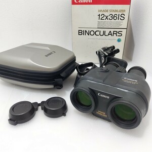 D(1118i1) Canon キャノン 双眼鏡 12×36 IS 5.6° BINOCULARS IMAGE STABILIZER スポーツ観戦 コンサート ※ 商品説明必読 ●動作未確認