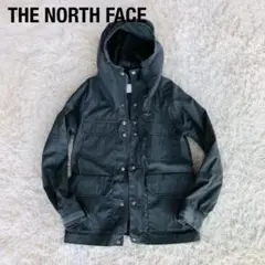 ザノースフェイスパープルレーベルマウンテンパーカーグレーTHENORTHFACE