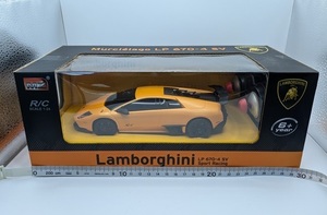 ランボルギーニ　LP670-4 SV　SCALE 1/24　R/C　トイラジコン　未開封　動作未確認　Lamborghini LP670-4 SV　中古・現状　管理№ 7527