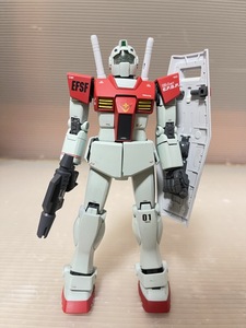 ガンプラ MG 機動戦士ガンダム 1/100 RGM-79 ジム ver.2.0 全塗装完成品