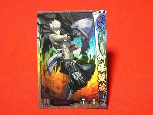 戦国大戦　Sengoku Taisen　TradingCard　トレーディング　キラカード　トレカ　加藤段蔵　上杉016