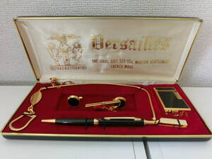 中古品 保管品 Versailles ヴェルサイユ タイピン カフス カフスリンクス ボールペン ライター メンズアクセサリー/激安1円スタート