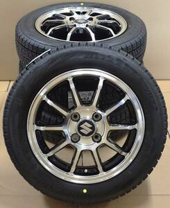 4本セット 在庫限り 155/65R14 ブリヂストン VRX2 スタッドレス 2024年製造 新品 / ワゴンR アルト スペーシア ラパン ソリオ / 4穴 100mm