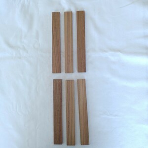 【厚10mm】【まとめ売り】チーク(30)　木材