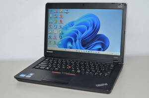 中古良品ノートパソコン LENOVO E420 Windows11+office 爆速SSD256GB core i5-2450M/メモリ8GB/14インチ/WEBカメラ/無線内蔵/DVDマルチ搭載