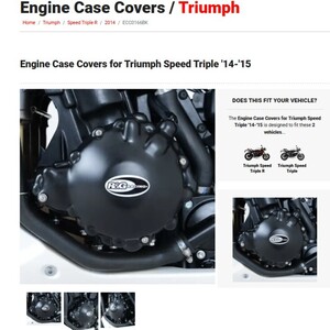 40%OFF★R&G LHS エンジンケースカバー エンジンガード SPEED TRIPLE スピードトリプル 1050 2008 2015 TRIUMPH トライアンフ ECC0166BK