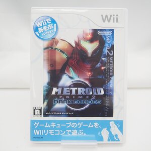 Wii Wiiであそぶ メトロイドプライム2 ダークエコーズ 中古 ゲームソフト∴WE559