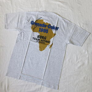 未使用！USA製！■1995 Grenade-Dakar Tシャツ KORG TEAM AOYAGI グラナダ-ダカール ラリー ヴィンテージ