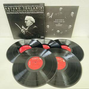 ARTURO TOSCANINI アルトゥーロ・トスカニーニ フィラデルフィア レコーディングズ 1941 - 1942 シューベルト 等 レコード LPレコード AT